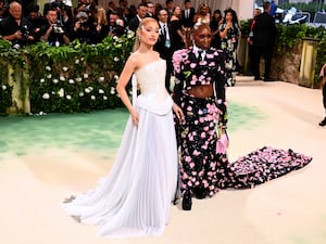 Ariana Grande and Cynthia Erivo at the MET gala