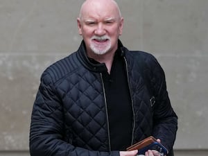 Sir Tom Hunter laughing