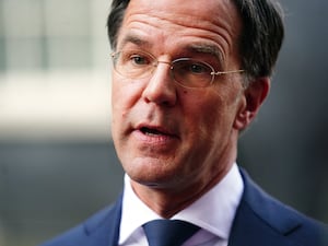 Nato secretary-general Mark Rutte close-up