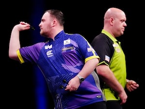 Luke Littler and Michael van Gerwen face off in Friday's final