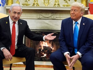 President Donald Trump meets Israel’s Prime Minister Benjamin Neta