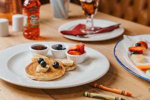 Marmalade pancakes