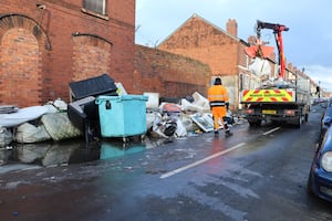 The rubbish removed from Dalkeith Street. Photo: Walsall Council