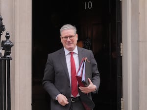 Prime Minister Sir Keir Starmer departs 10 Downing Street (Jonathan Brady/PA)