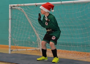 Spartans U7's in their new kit