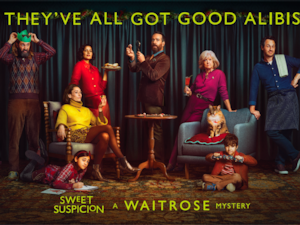 A promotional shot issued by Waitrose ahead of the release of its Christmas campaign (Waitrose/PA)