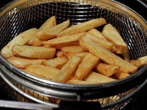 Chips in a frier