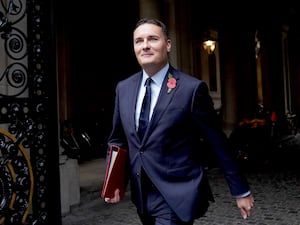 Health Secretary Wes Streeting arrives in Downing Street