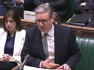 Sir Keir Starmer speaking during Prime Minister’s Questions in the House of Commons