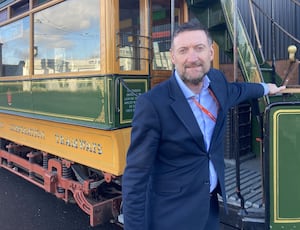 Black Country Living Museum chief executive Andrew Lovett OBE at the museum where he is hoping for half a million visitors after the completion of the Midlands Metro link. Picture Martyn Smith/LDRS free for LDRS use 