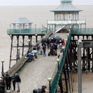 Plaque erected in memory of Wolverhampton One Direction star Liam Payne at Cavedon Pier in Somerset