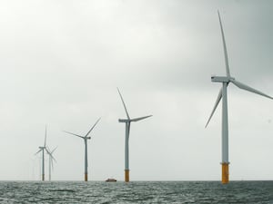 An offshore wind farm