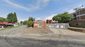 The pallet warehouse in Newlyn Road, Cradley Heath. A plan to build 46 new homes on the site has been revealed. Pic: Google Maps. Permission for reuse for all LDRS partners.