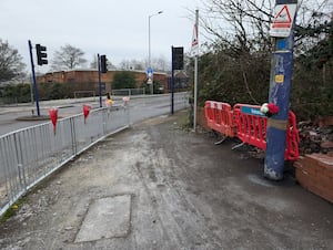 The man died after the vehicle he was travelling in crashed into a wall