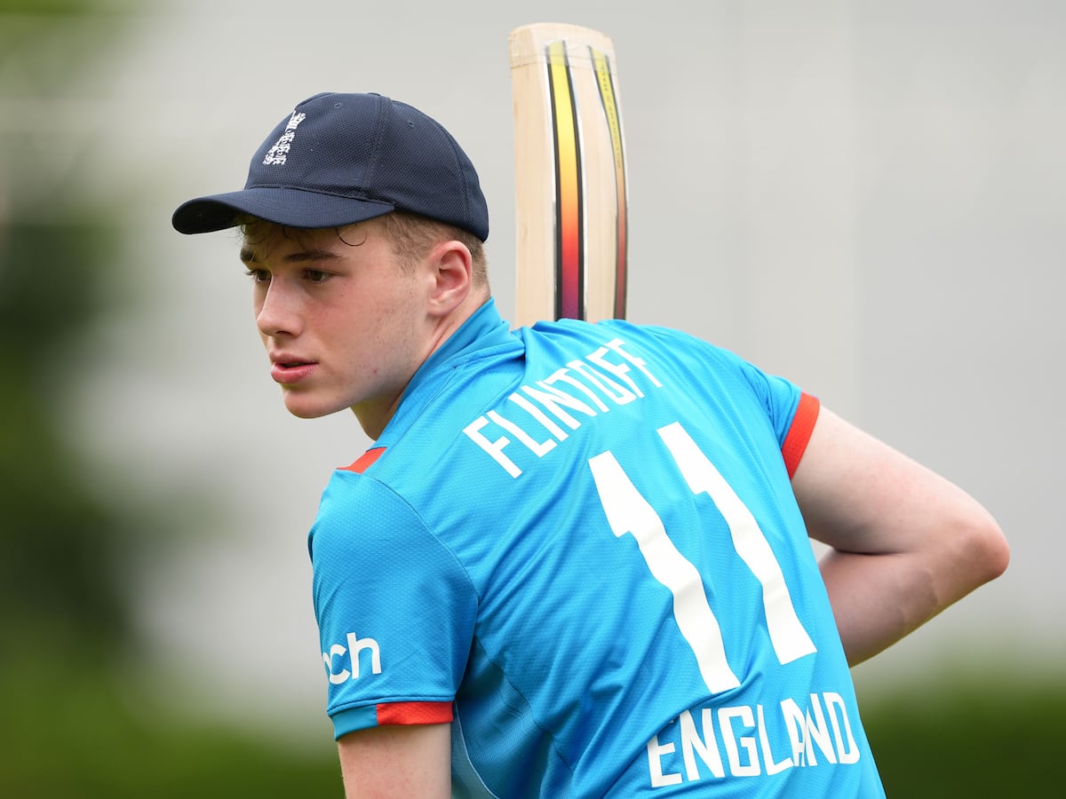 Rocky Flintoff breaks his dad’s England Lions record with brilliant Brisbane century