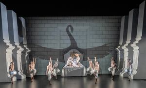 Swan Lake by Matthew Bourne at Birmingham Hippodrome