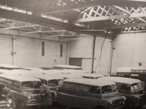 A new fleet of Bedford vans brought the transport fleet bang up to date