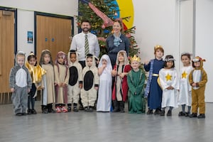 Beaconfields Primary receives donation to buy new nativity costumes