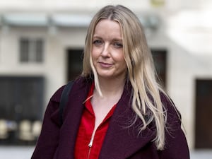 Lauren Laverne outside Broadcasting House