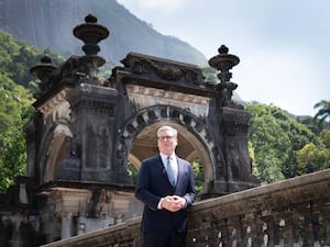 Sir Keir Starmer at Parque Lage, Rio de Janeiro