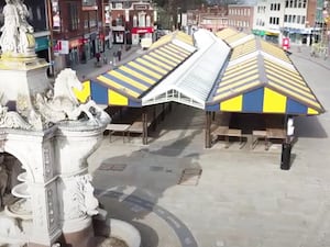 Plans to turn part of Dudley market into a dining area are back on the agenda