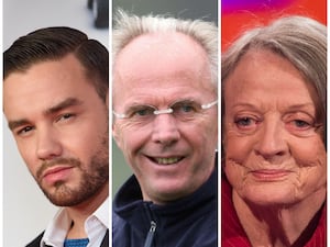 Liam Payne, Sven-Goran Eriksson and Dame Maggie Smith (PA)