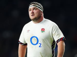 England’s Jamie George during the Autumn international match at the Allianz Stadium