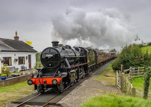 Recently overhauled locomotive No 13268 is shortlisted for the HRA's Steam Locomotive award. KEVIN WHITEHURST