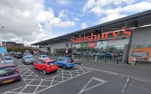 Sainsbury's store in Cannock