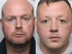 Colin Stonehouse (left) and David Kirkbride (right) were both jailed for 21 months