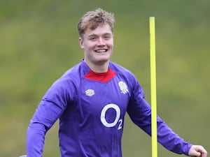 Fin Smith in training