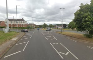 The crash took place on the A4031 Walsall Road southbound on Thursday. Photo: Google