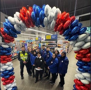 Tesco celebrates the launch of its new store on Sheepcote Street