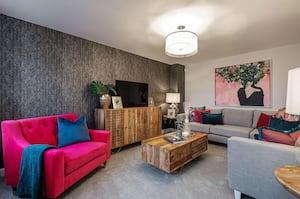 BWM - Living room at a Barratt Homes development in Staffordshire