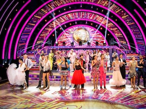 Strictly Come Dancing 2024 cast on dancefloor