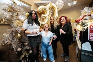  Nicola Harrison-Beaumont, Ellie Simmonds, Eva Harrison and Helen Rogers