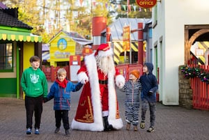 The children got to meet Santa 