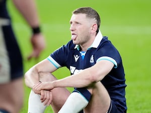 Finn Russell sits dejected after his late missed conversion proved costly