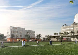 An artist\\\'s impression of the proposed permanent urgent treatment centre (UTC) at the Midland Metropolitan University Hospital in Grove Lane, Smethwick. Pic: Hawkins/Brown. Permission for reuse for all LDRS partners.