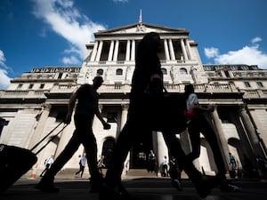 A general view of the Bank of England