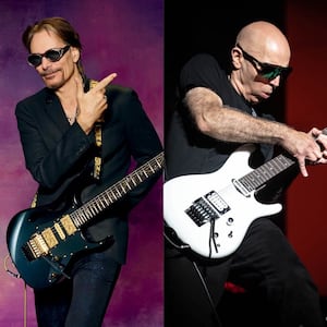 Joe Satriani and Steve Vai 