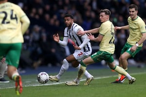 Darnell Furlong is one yellow card away from a one-match ban. (Photo by Adam Fradgley/West Bromwich Albion FC via Getty Images).