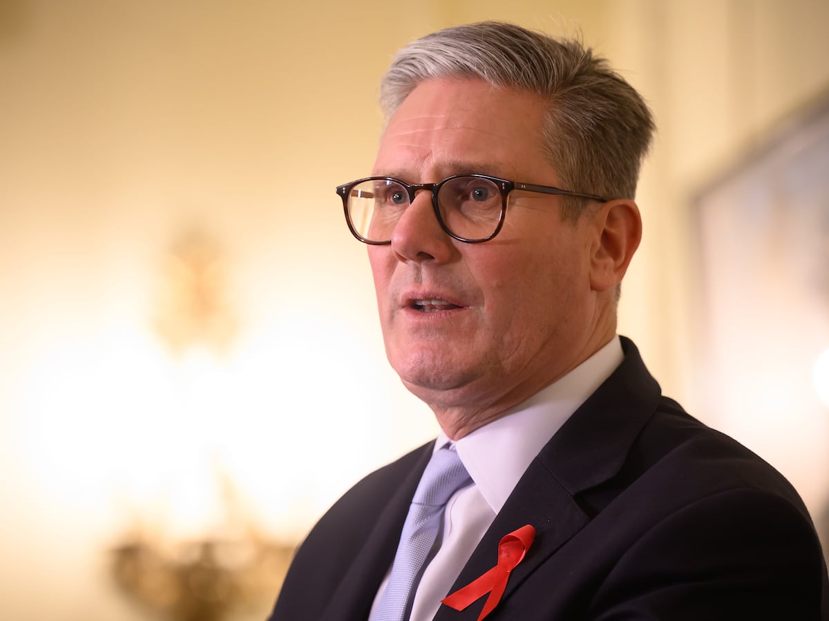 Sir Keir Starmer announces funding for A&E testing as he marks World Aids Day