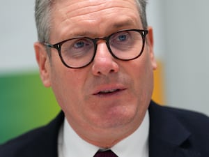 Prime Minister Keir Starmer attends a financial roundtable meeting on the sidelines of the Cop29 climate summit in Baku, Azerbaijan