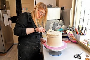 Grace loves to design bespoke celebration cakes