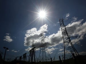 Electricity pylons