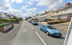 The works are taking place on Wollaston Road. Photo: Google Street Map