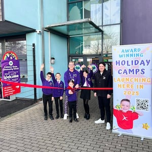 Headteacher marks holiday camp opening