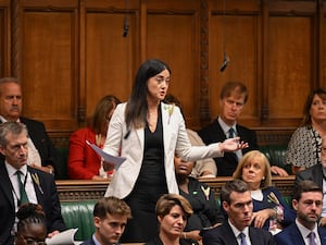 Labour MP Sarah Owen speaks during Prime Minister’s Questions in the House of Commons