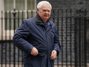 Lord Lamont in Downing Street